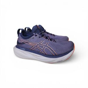 Asics Gel Nimbus 25 Shoes Womens 8.5 Purple Athletic Running Cushioned Sneakers